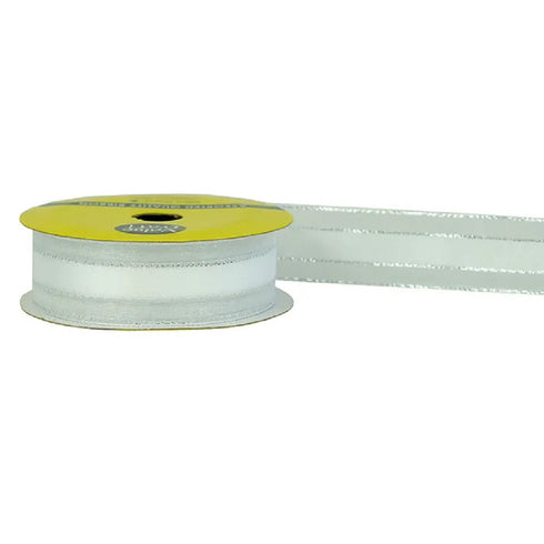 22mm Sheer Edge Satin Ribbons - 4m (available in 13 colours)